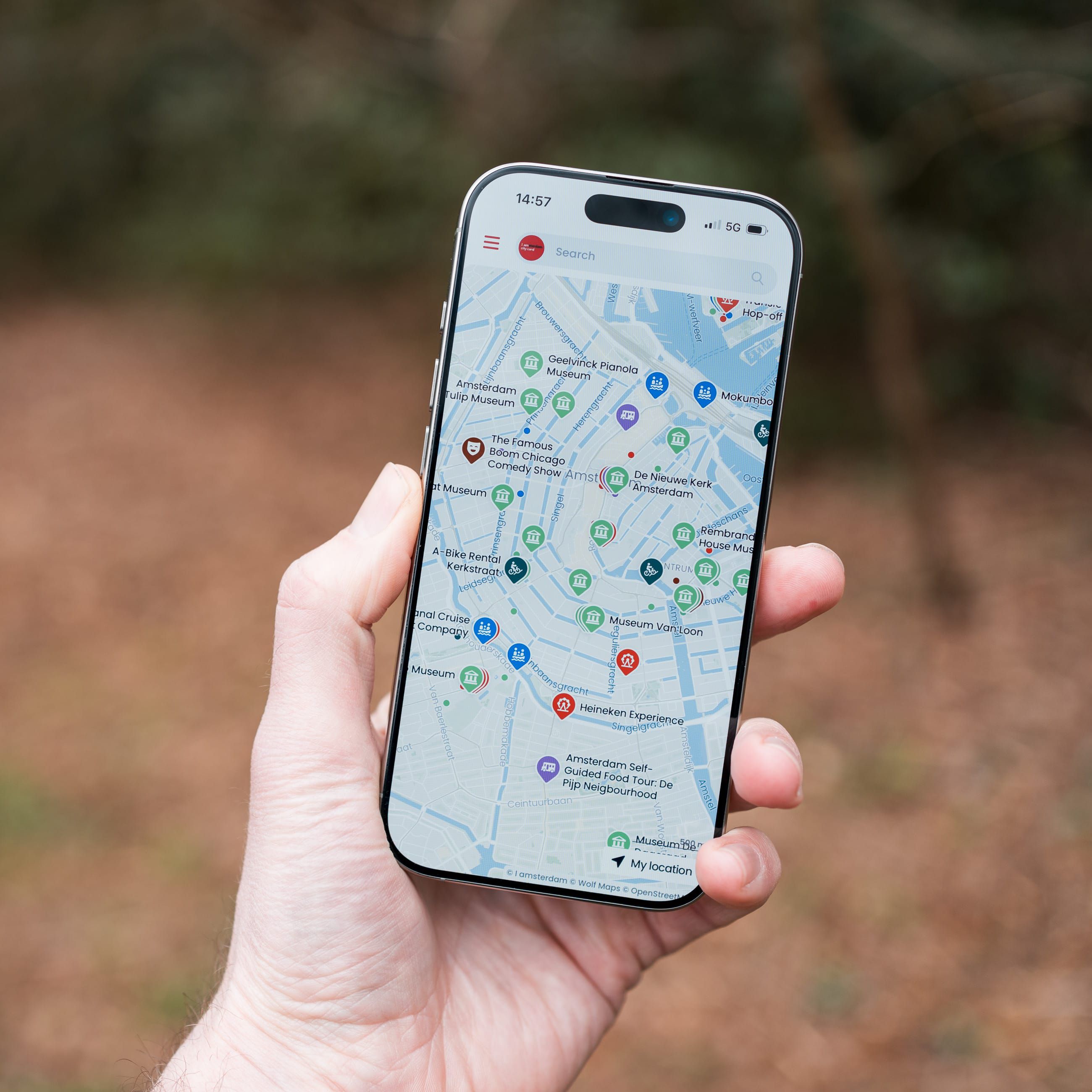 Digital maps for city and region: amsterdam&partners