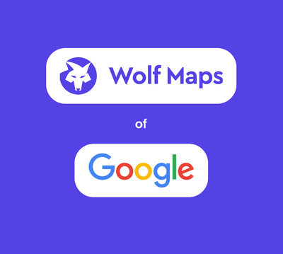 This is why Wolf Maps is not the same as Google My Maps