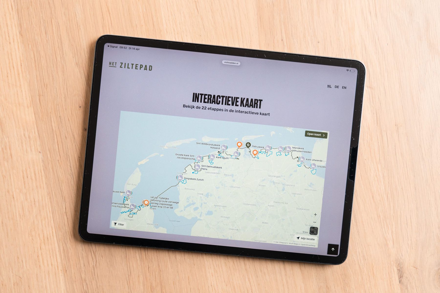 Voelt als onderdeel van je site